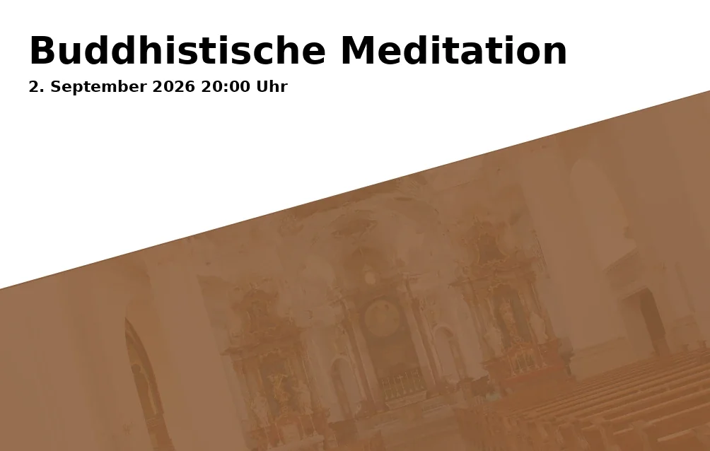 Event: Buddhistische Meditation