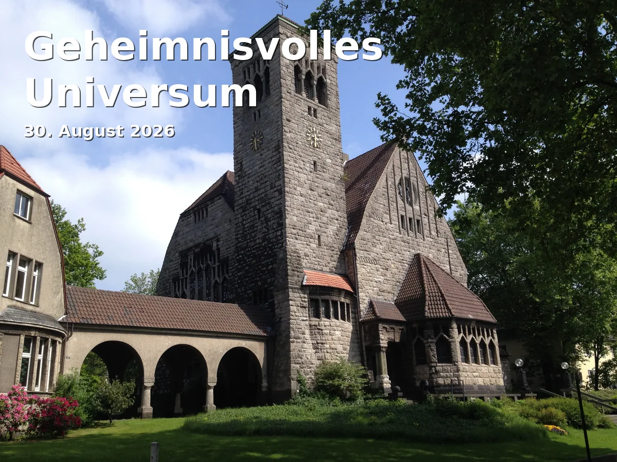 Event: Mysterious Universe