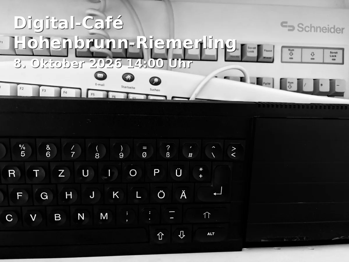 Event: Digital-Café Hohenbrunn-Riemerling