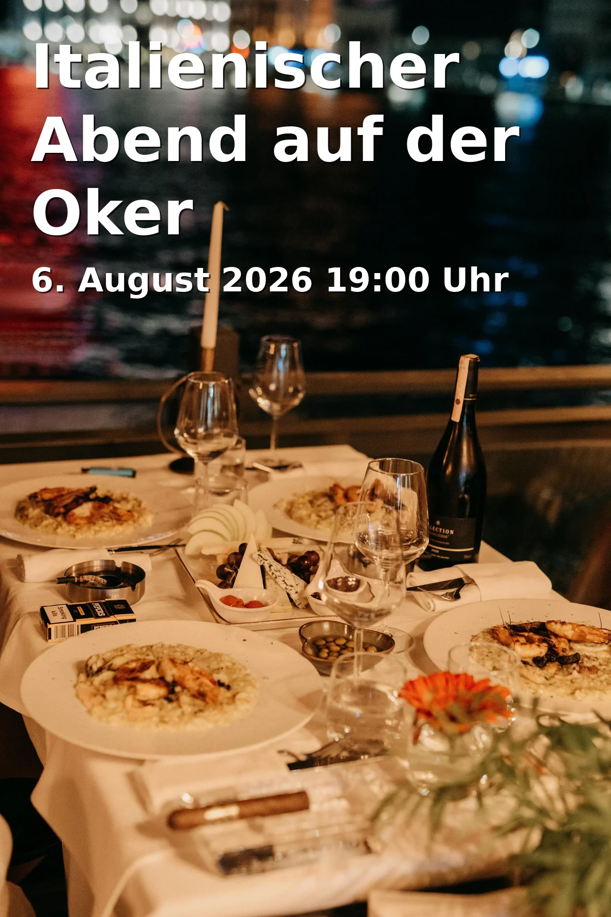Event: Italienischer Abend auf der Oker
