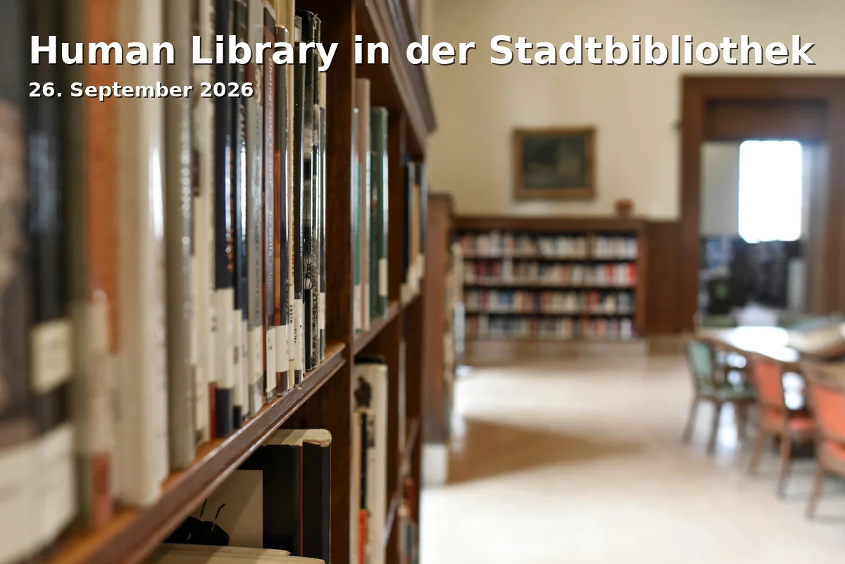 Event: Human Library in der Stadtbibliothek