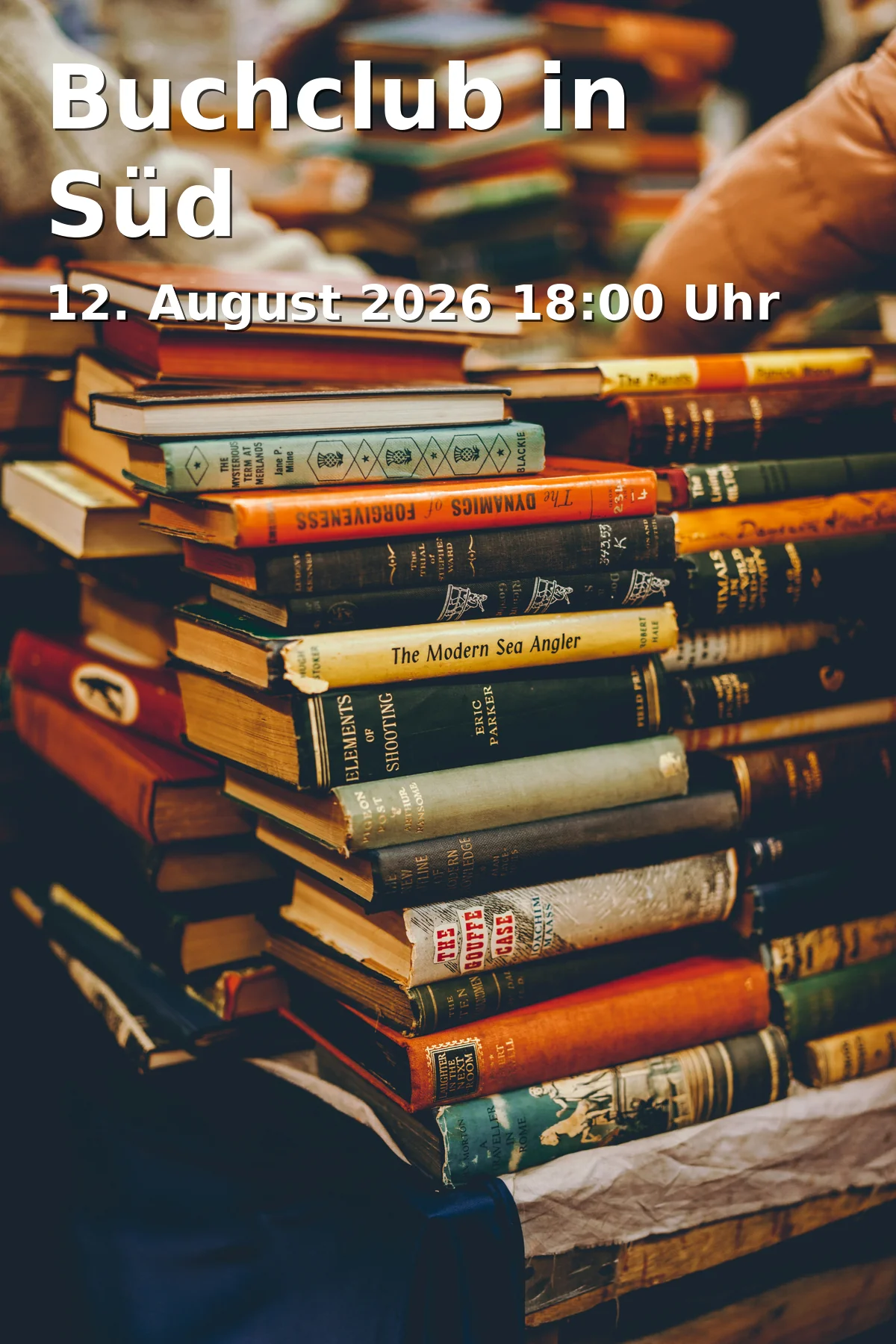 Event: Buchclub in Süd in Stadtteilbücherei Süd, Dr.-Gessler-Straße 47 (KÖWE-Center), 93051 Regensburg on 12. August 2026