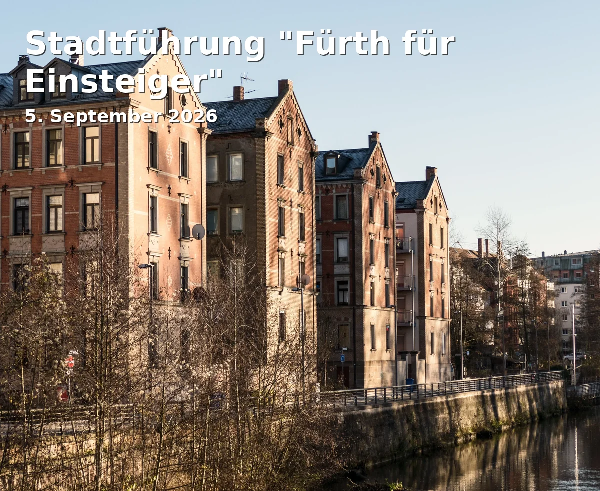 Stadtführung "Fürth für Einsteiger"