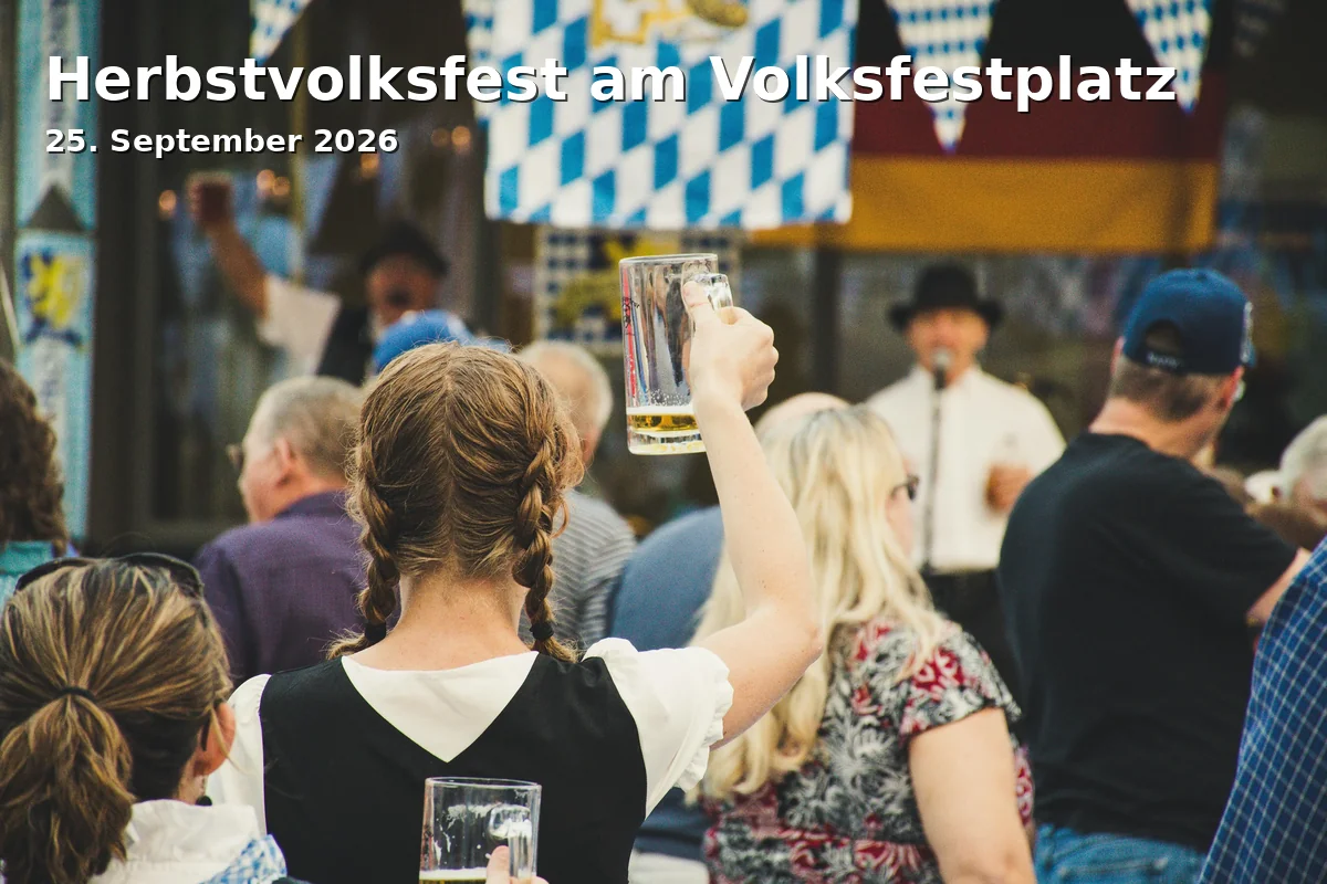 Event: Herbstvolksfest am Volksfestplatz in Volksfestplatz, Ingolstadt on 25. September 2026