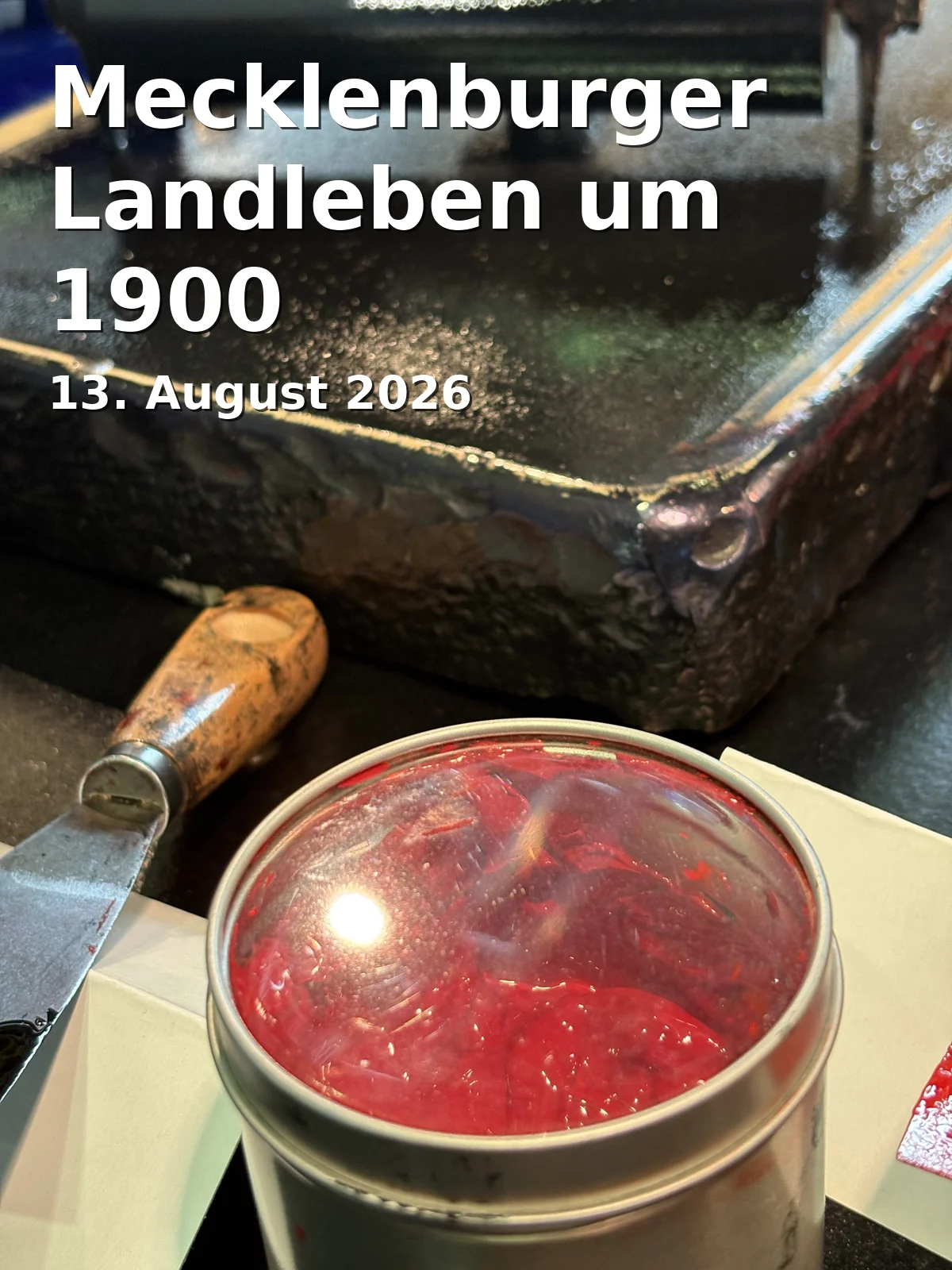 Mecklenburger Landleben um 1900