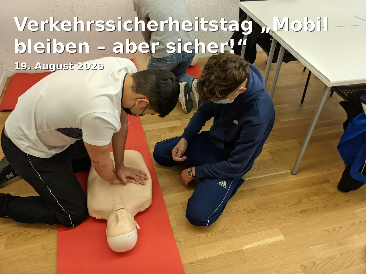Verkehrssicherheitstag „Mobil bleiben – aber sicher!“