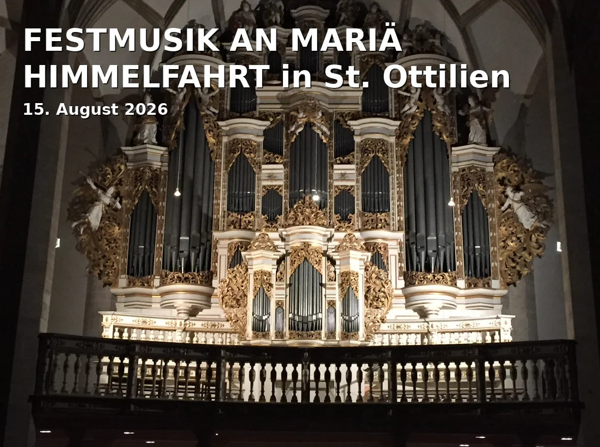 Event: FESTMUSIK AN MARIÄ HIMMELFAHRT in St. Ottilien in Erzabtei St. Ottilien, Klosterladen St. Ottilien, 86941 Eresing on 15. August 2026