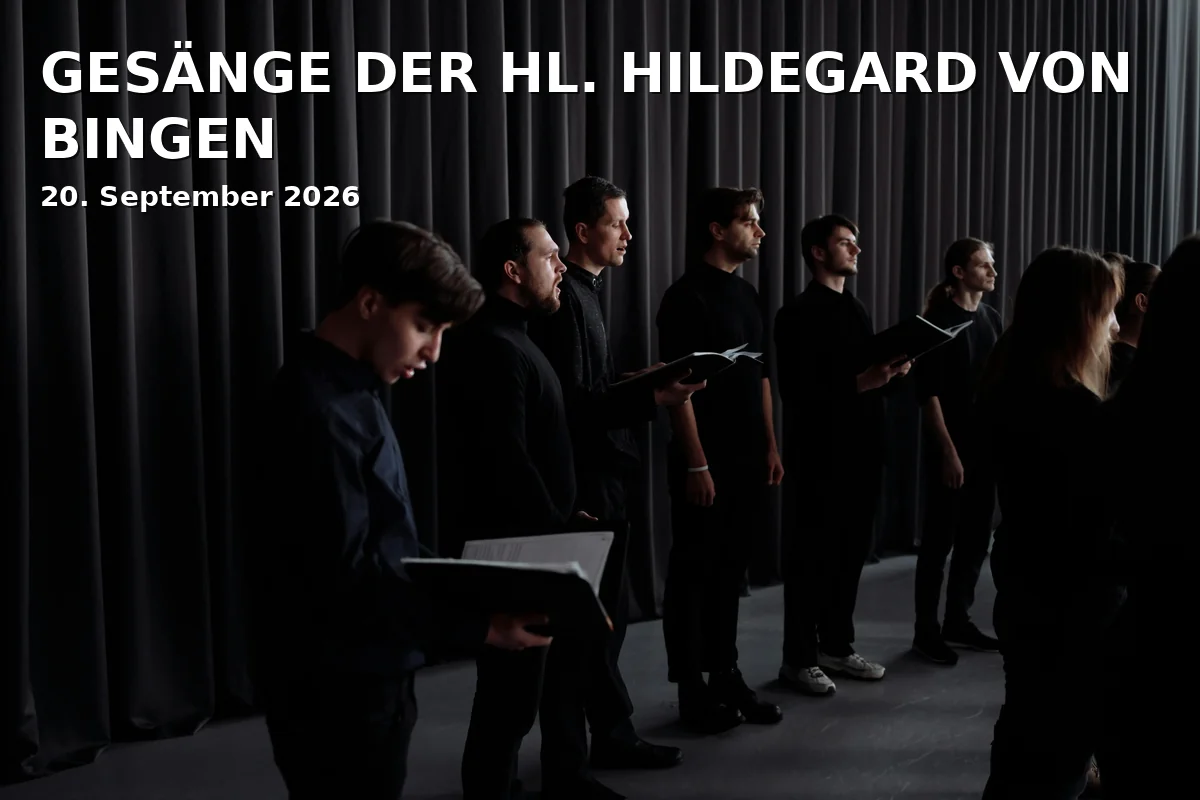 Event: GESÄNGE DER HL. HILDEGARD VON BINGEN in Erzabtei St. Ottilien, Erzabtei 1, 86941 Ammersee on 20. September 2026