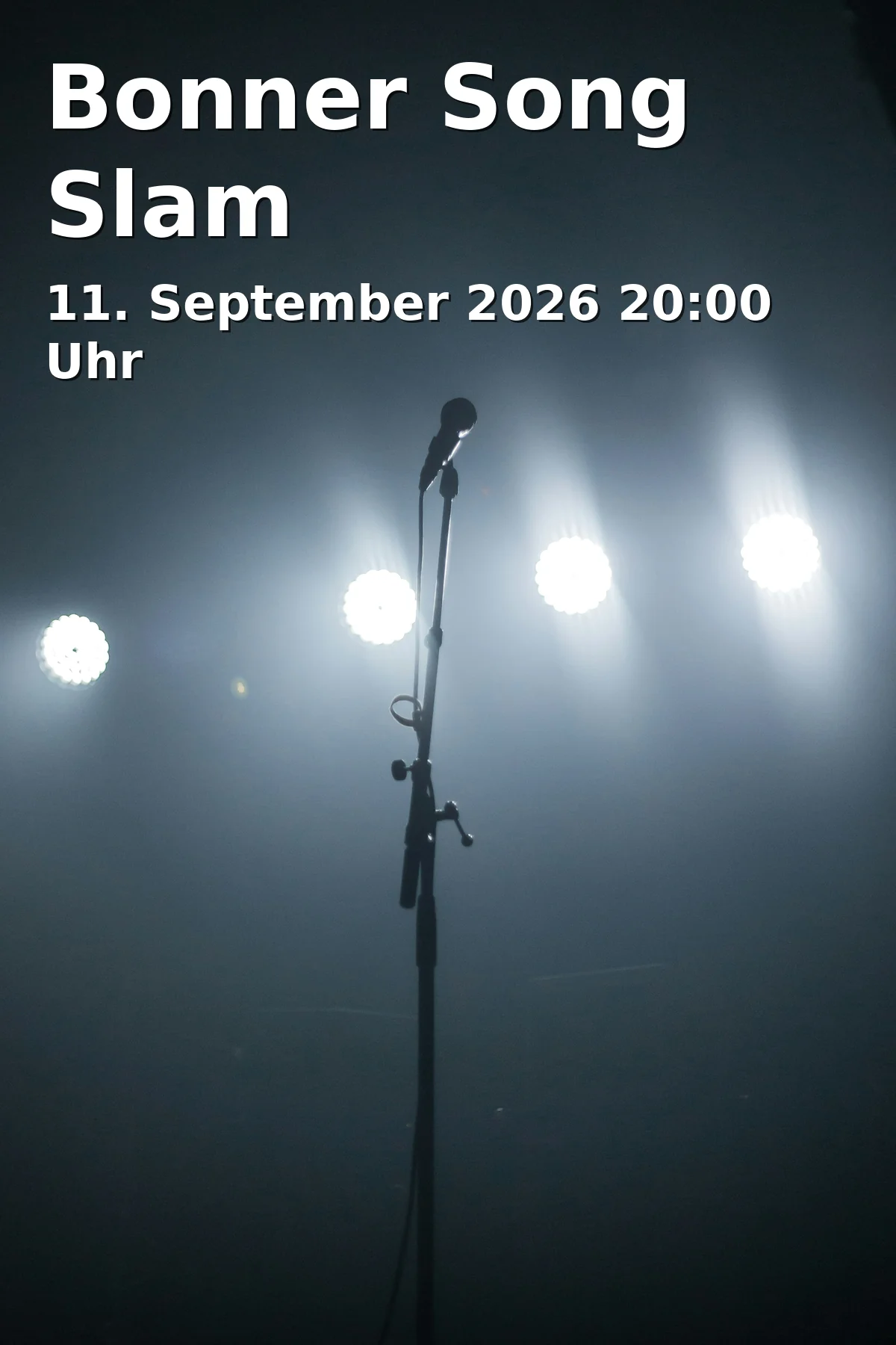 Event: Bonner Song Slam in Kulturwohnzimmer RheinBühne, Oxfordstraße 20-22, 53111 Bonn on 11. September 2026
