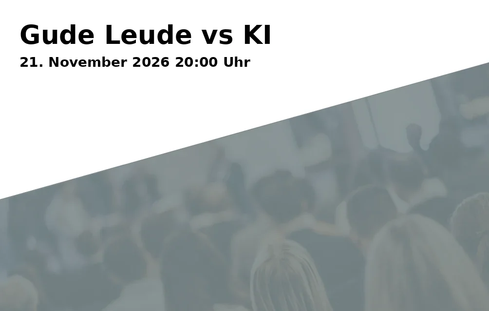 Event: Gude Leude vs AI