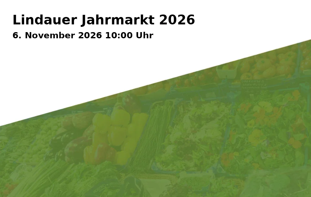 Lindauer Jahrmarkt 2026