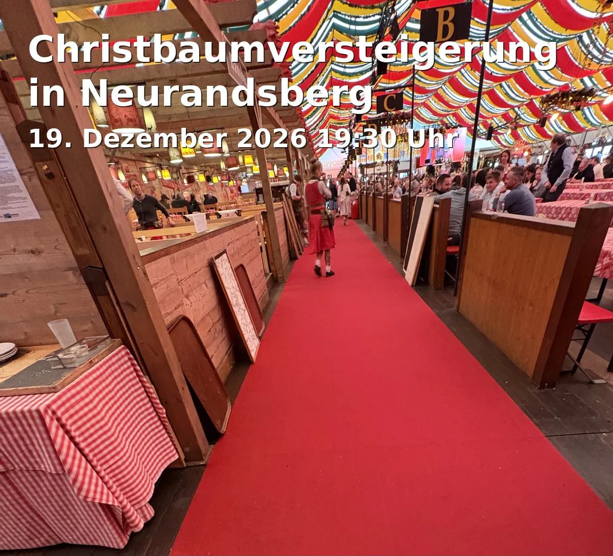 Event: Christbaumversteigerung in Neurandsberg