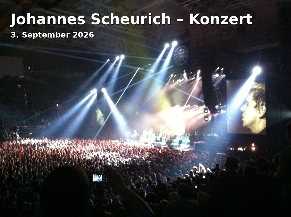 Event: Johannes Scheurich – Konzert