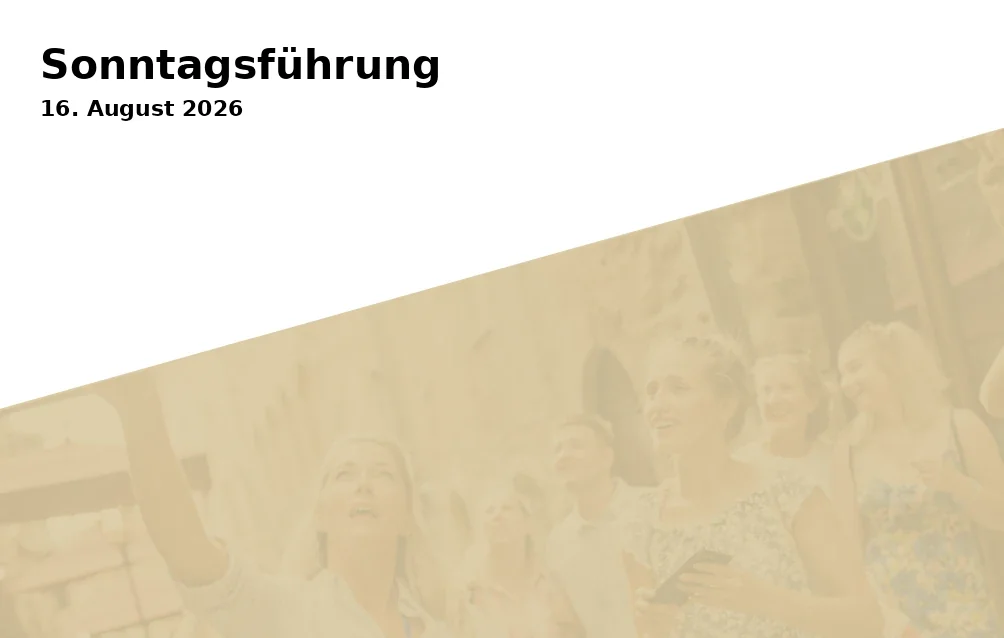 Event: Sonntagsführung in Bamberg on 16. August 2026