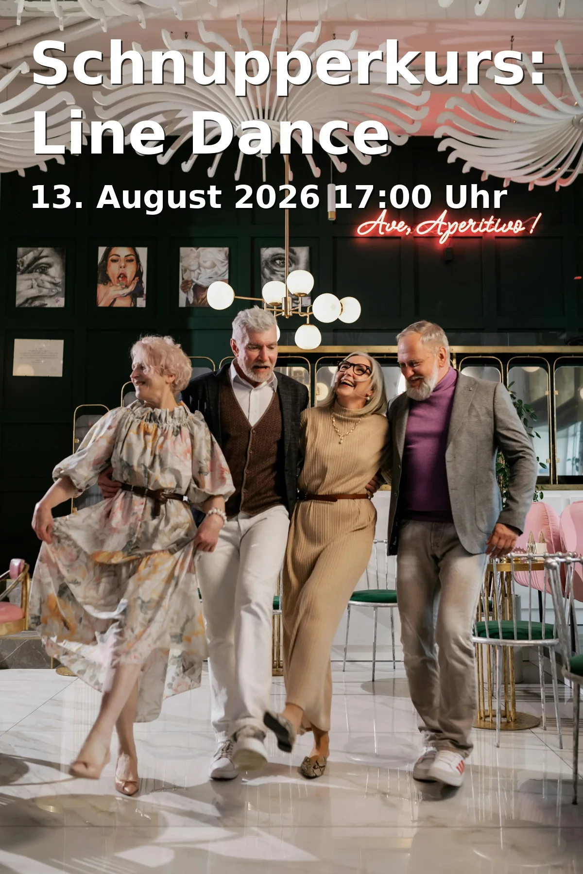 Event: Schnupperkurs: Line Dance in Museum für Neue Kunst, Marienstraße 10a, 79098 Freiburg im Breisgau on 13. August 2026