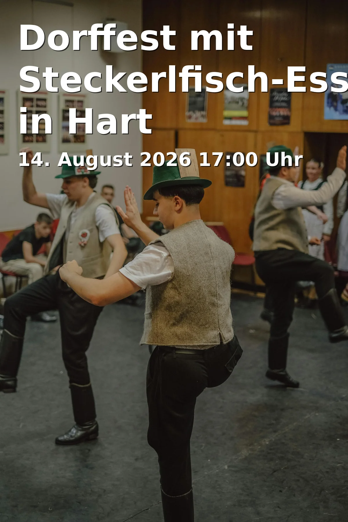 Event: Dorffest mit Steckerlfisch-Essen in Hart