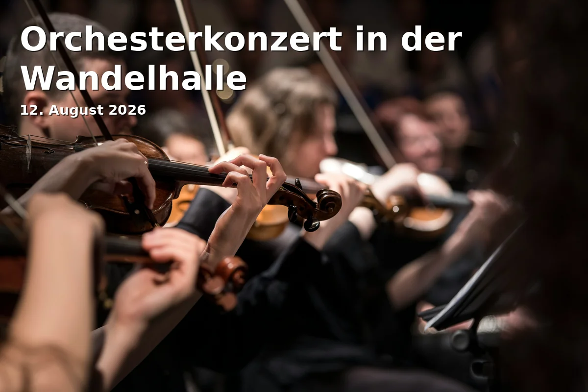 Orchesterkonzert in der Wandelhalle