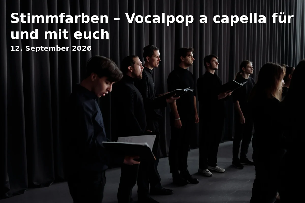 Event: Stimmfarben – Vocalpop a capella für und mit euch