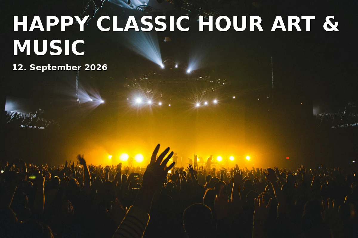 Event: HAPPY CLASSIC HOUR ART & MUSIC in Utting am Ammersee, Hauptstraße 1, 86919 Utting am Ammersee on 12. September 2026