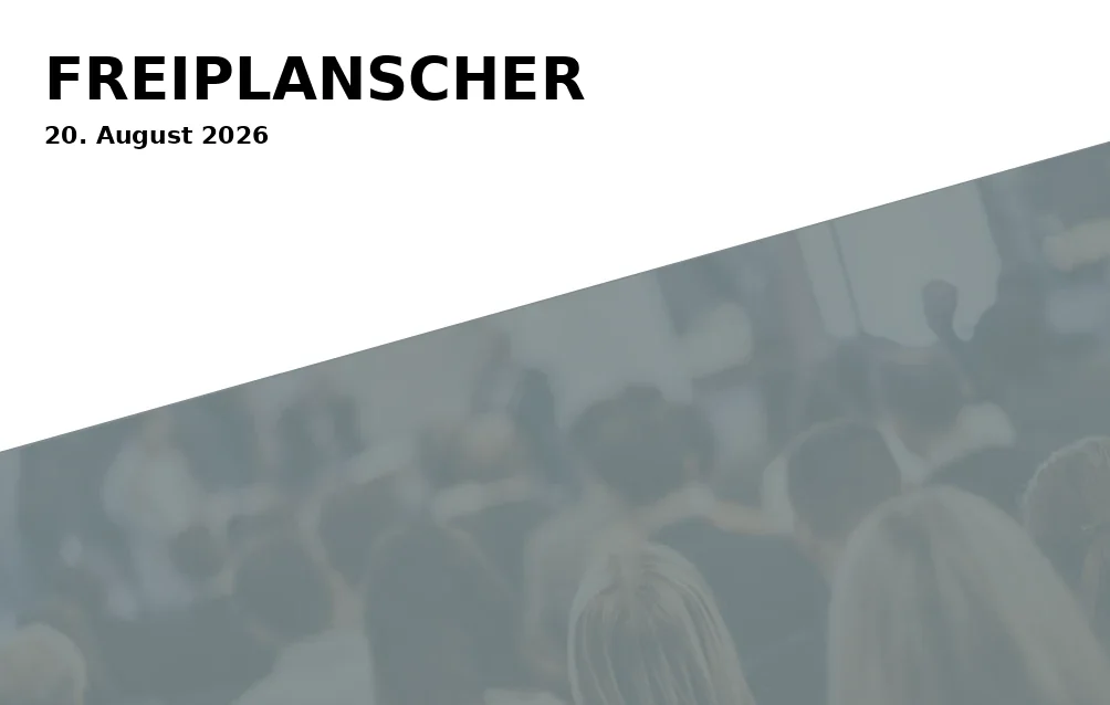 Event: FREIPLANSCHER in Rüngsdorfer KulturBad e.V. on 20. August 2026