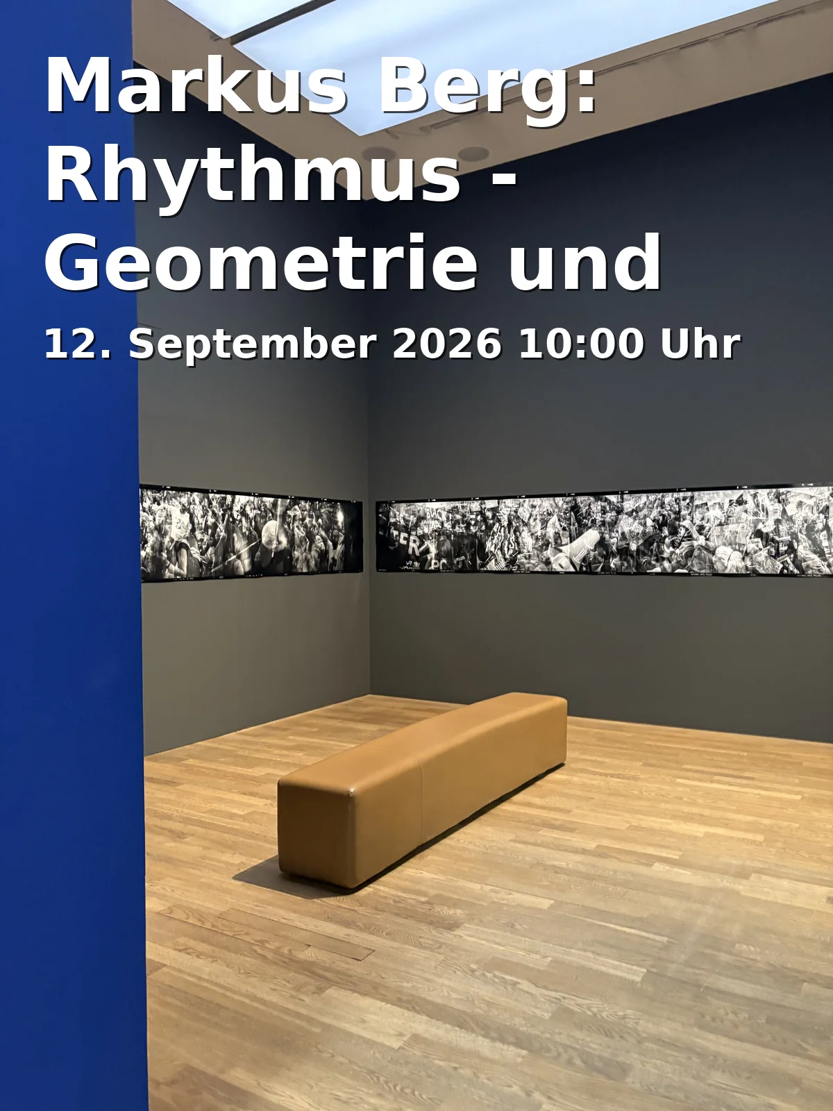 Event: Markus Berg: Rhythmus - Geometrie und Musik
