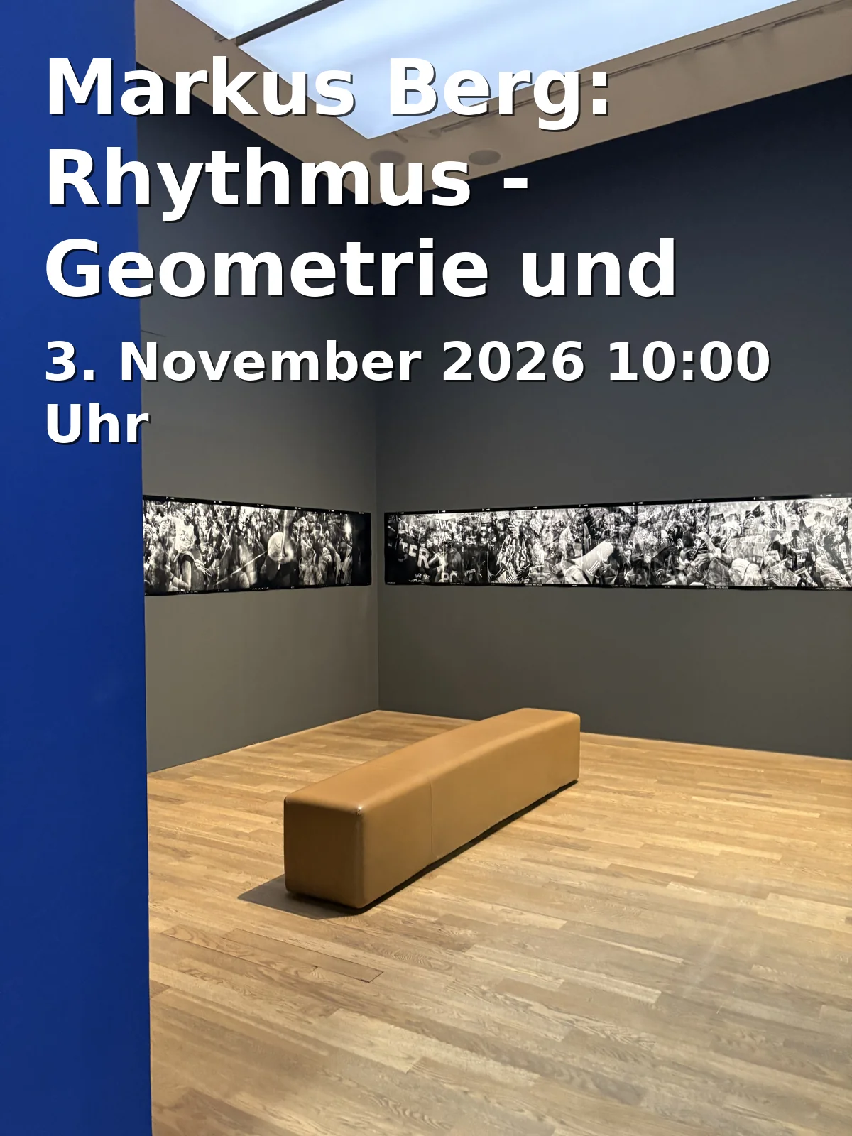 Event: Markus Berg: Rhythmus - Geometrie und Musik