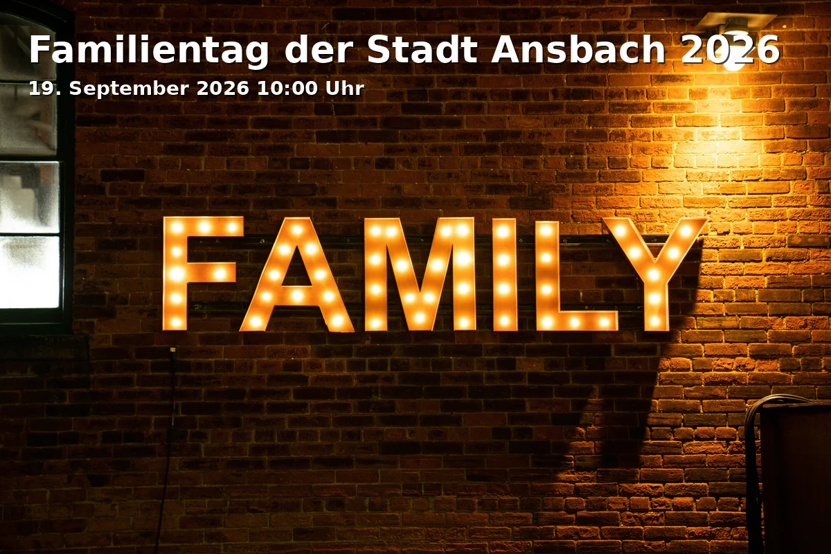 Event: Familientag der Stadt Ansbach 2026