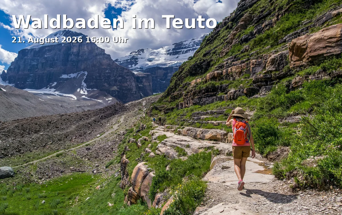 Event: Waldbaden im Teuto in Bauernhausmuseum Bielefeld, Dornberger Str. 82, 33619 Bielefeld on 21. August 2026