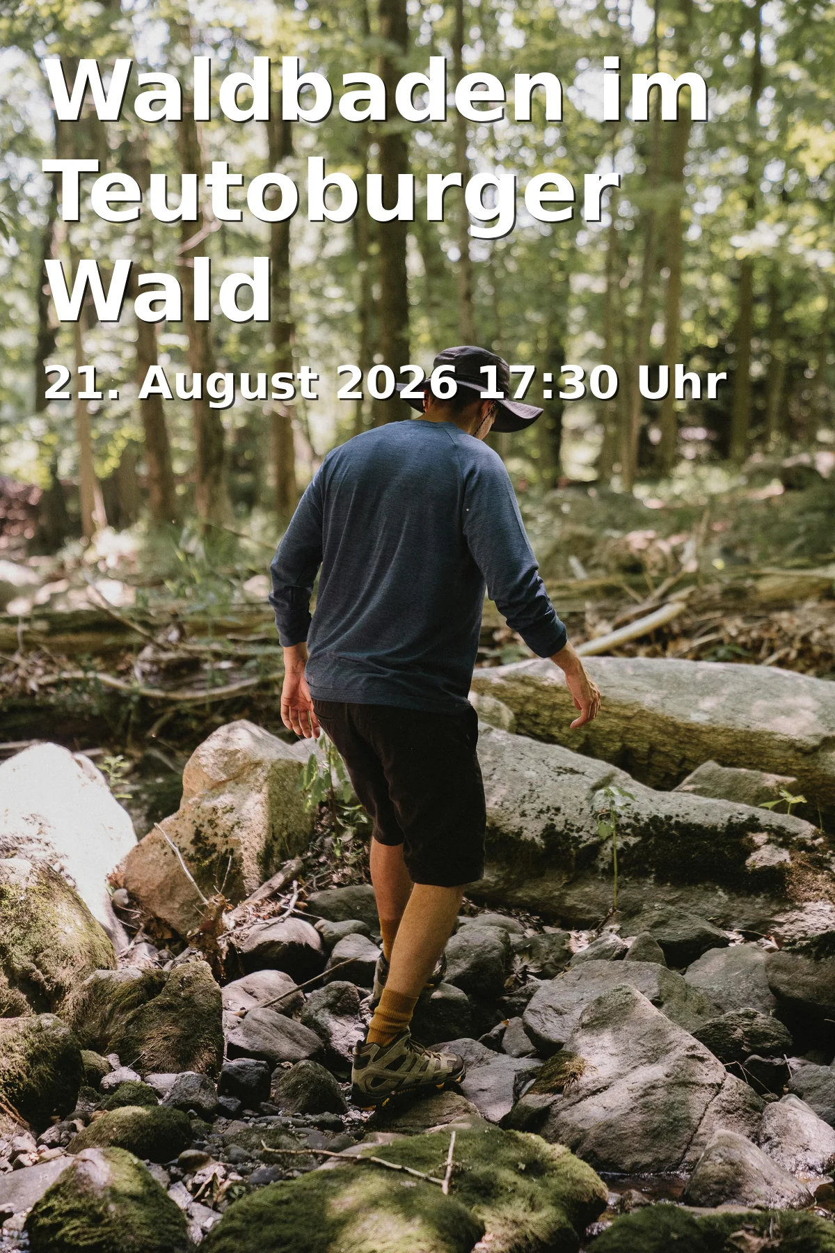 Event: Waldbaden im Teutoburger Wald in Bauernhausmuseum Bielefeld, Dornberger Str. 82, 33619 Bielefeld on 21. August 2026
