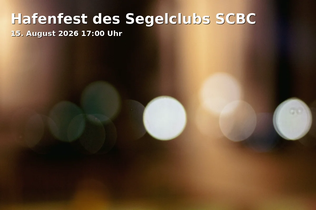 Event: Harbor Festival of the Sailing Club SCBC