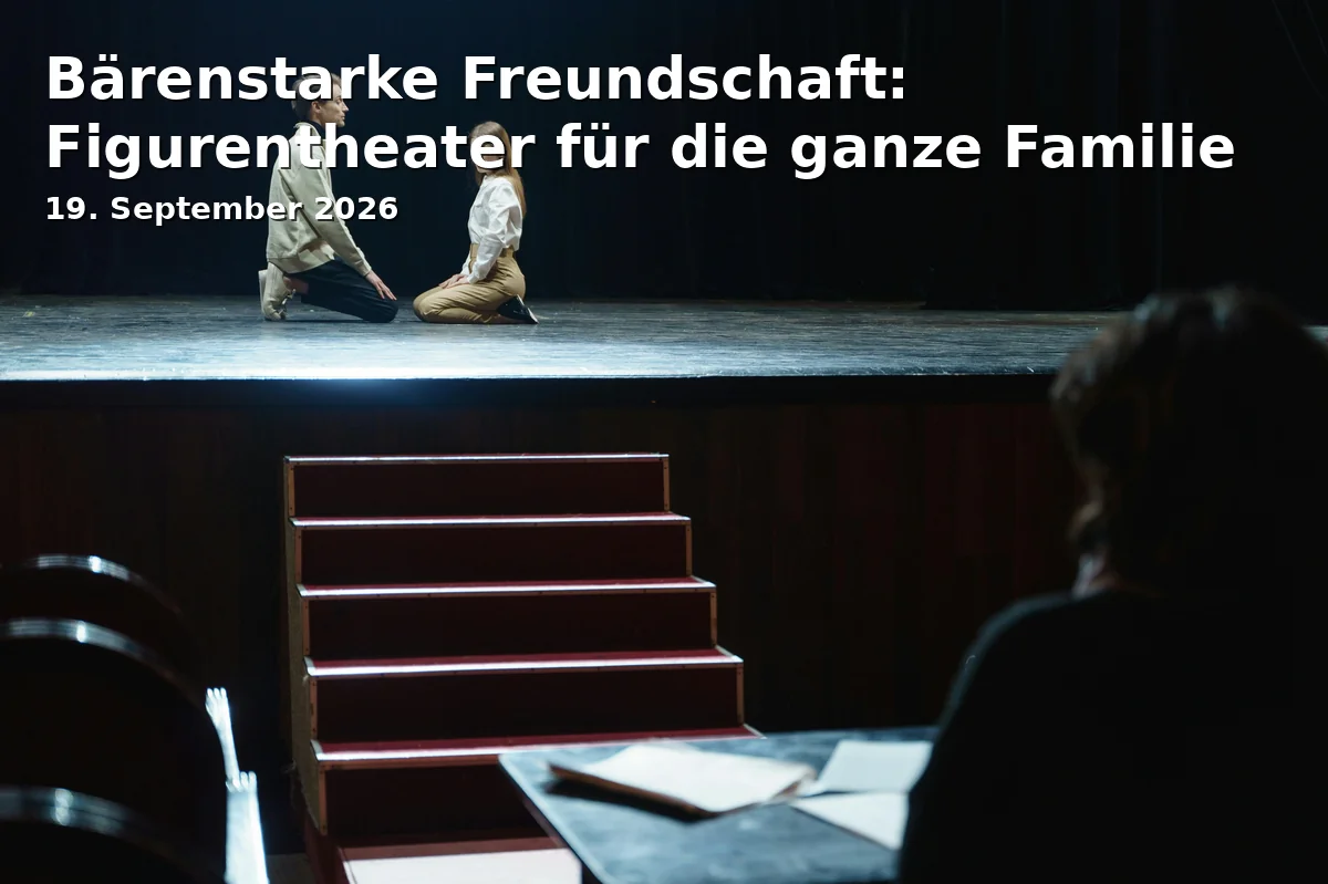 Event: Bärenstarke Freundschaft: Figurentheater für die ganze Familie in Bielefelder Puppenspiele – Dagmar Selje, Bielefeld on 19. September 2026