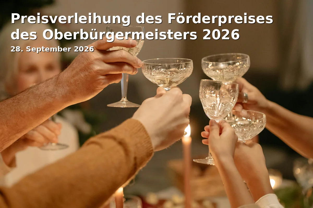 Event: Preisverleihung des Förderpreises des Oberbürgermeisters 2026 in Konzertkirche Neubrandenburg, An der Marienkirche, 17033 Neubrandenburg on 28. September 2026