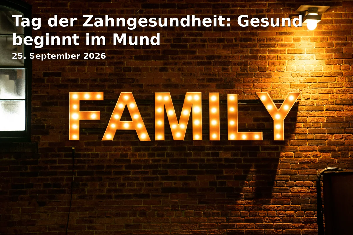 Event: Tag der Zahngesundheit: Gesund beginnt im Mund in Congress Centrum Suhl, Friedrich-König-Straße 7, 98527 Suhl on 25. September 2026