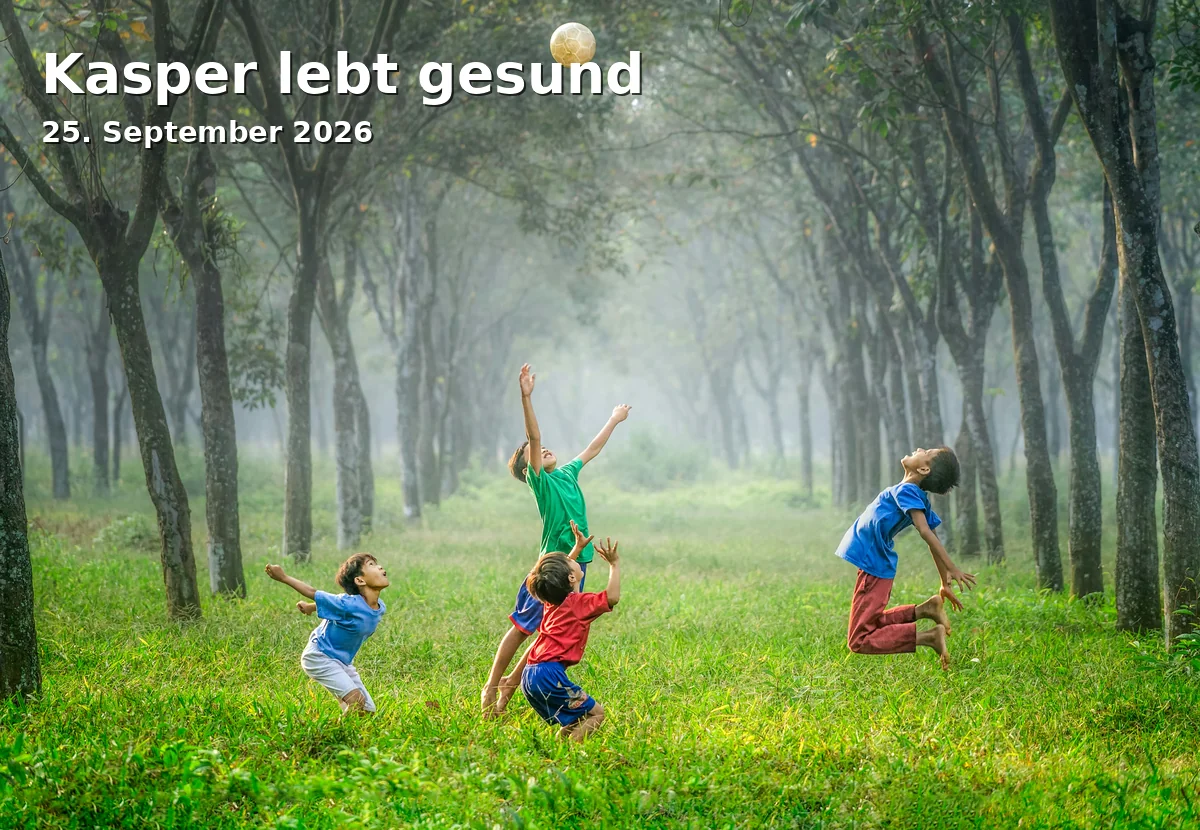 Event: Kasper lebt gesund in Saal Simson, Kontaktweg 1, 98527 Suhl on 25. September 2026