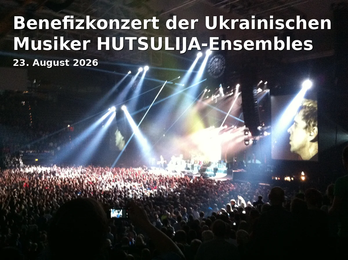 Event: Benefizkonzert der Ukrainischen Musiker HUTSULIJA-Ensembles