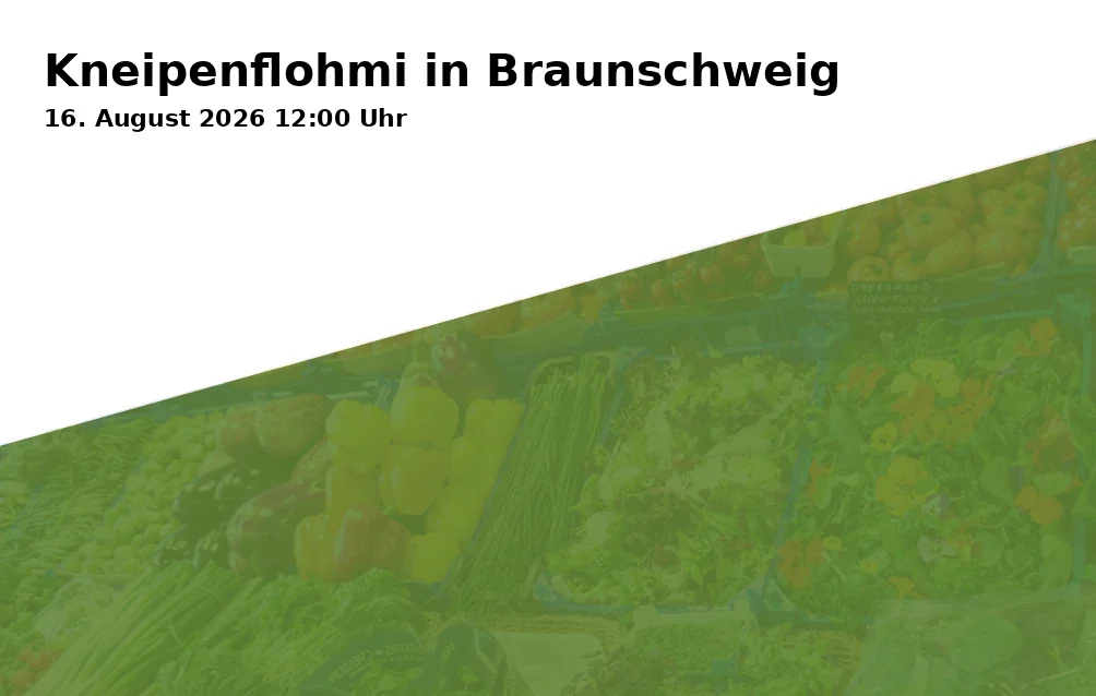 Event: Kneipenflohmi in Braunschweig