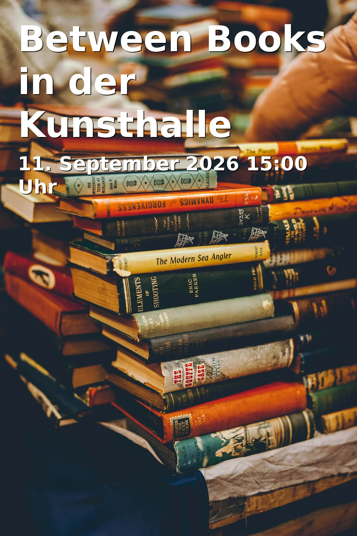 Event: Between Books in der Kunsthalle Düsseldorf