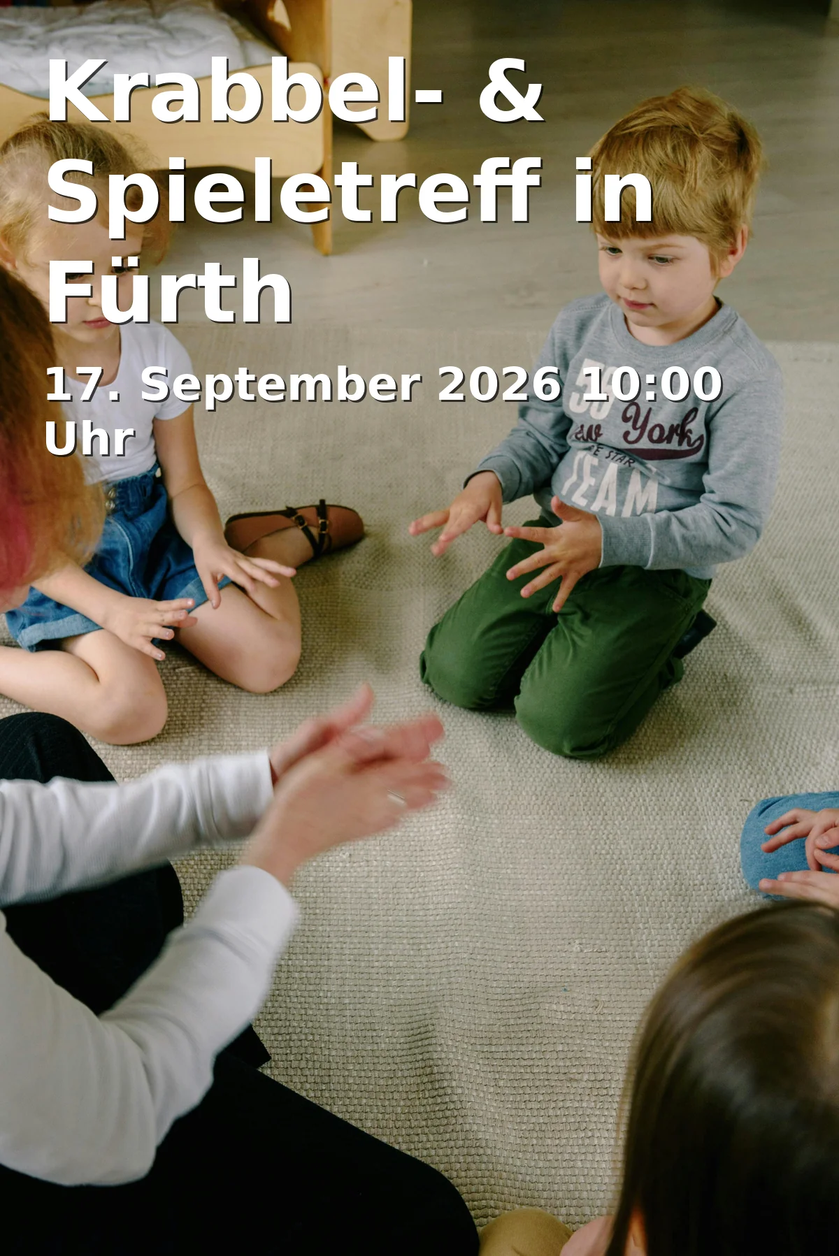 Event: Krabbel- & Spieletreff in Fürth in Quartiersbüro Spiegelfabrik, Lange Straße 53, 90762 Fürth on 17. September 2026