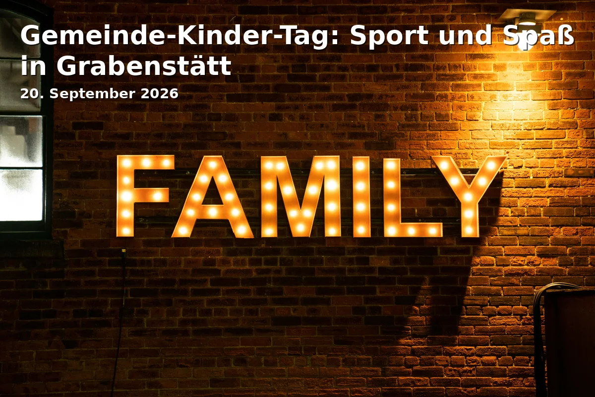Event: Gemeinde-Kinder-Tag: Sport und Spaß in Grabenstätt