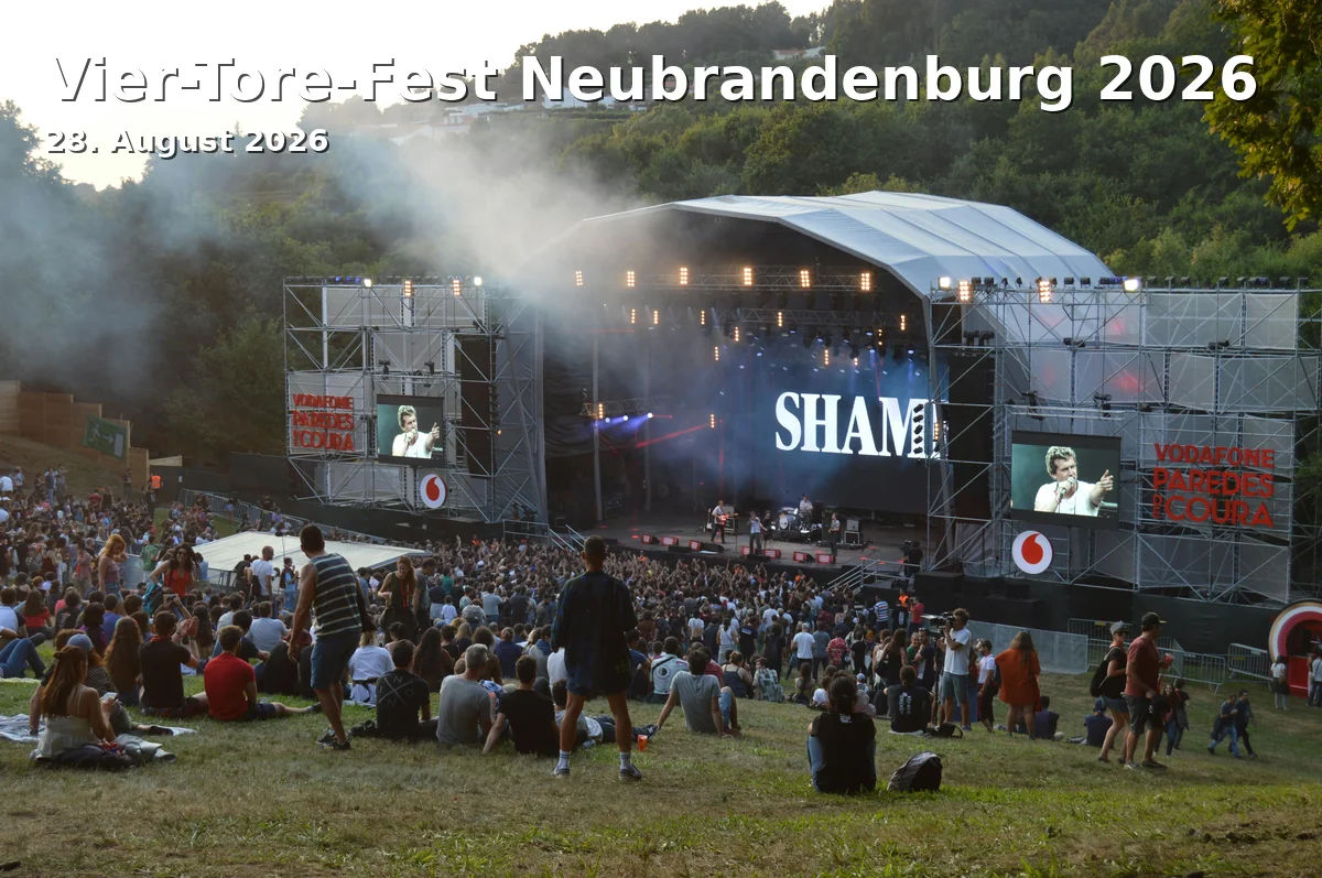 Event: Vier-Tore-Fest Neubrandenburg 2026 in Innenstadt Neubrandenburg, Marktplatz, 17033 Neubrandenburg on 28. August 2026