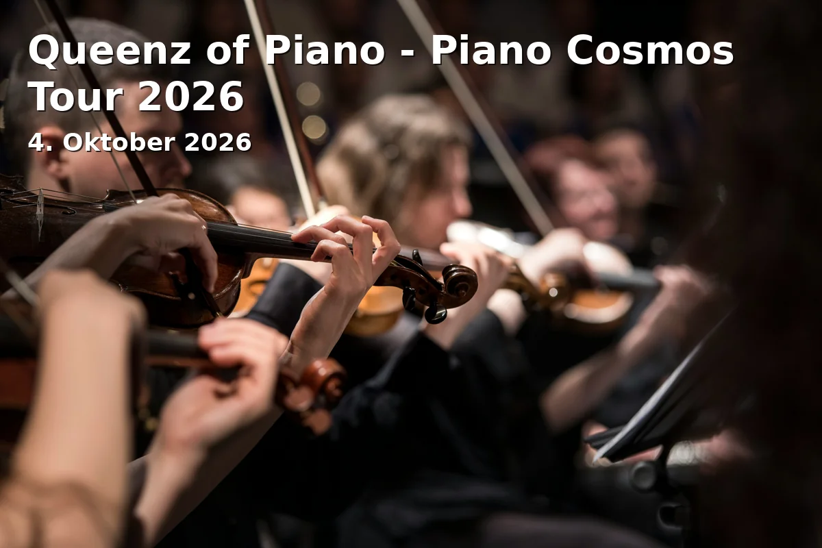 Event: Queenz of Piano - Piano Cosmos Tour 2026 in Konzertkirche Neubrandenburg, An der Marienkirche 1, 17033 Neubrandenburg on 4. Oktober 2026