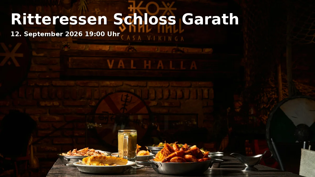 Event: Ritteressen Schloss Garath