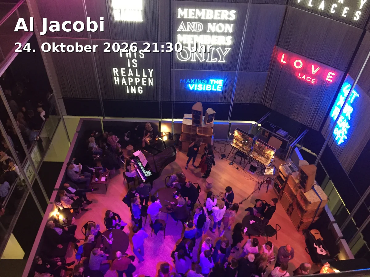 Event: Al Jacobi in Kofferfabrik, Lange Straße 81, 90762 Fürth on 24. Oktober 2026