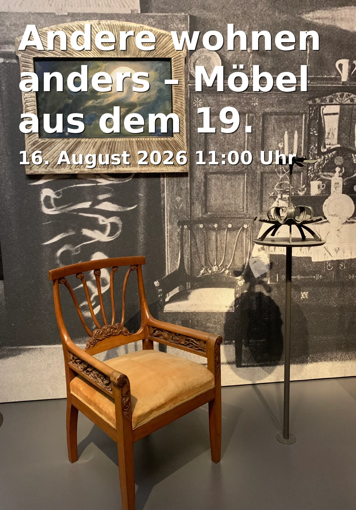 Event: Andere wohnen anders – Möbel aus dem 19. Jahrhundert in Bauernhausmuseum Bielefeld, Dornberger Straße 82, 33619 Bielefeld on 16. August 2026
