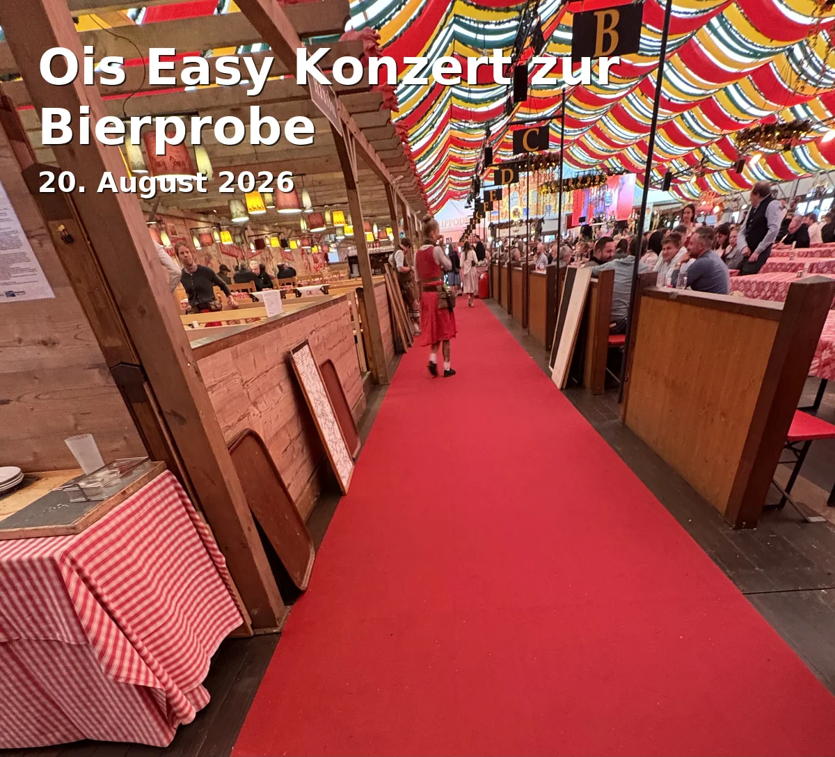 Ois Easy Konzert zur Bierprobe