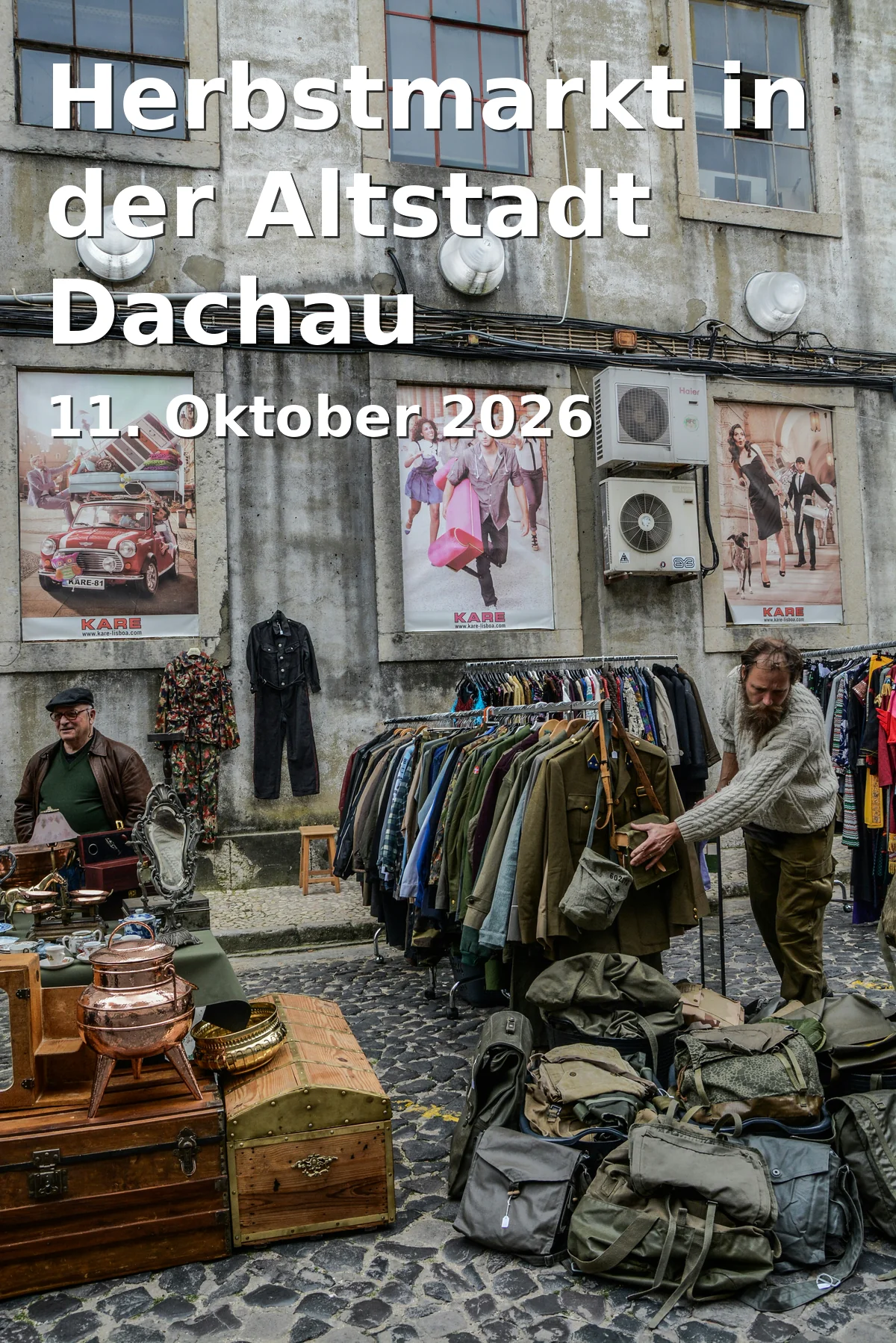 Herbstmarkt in der Altstadt Dachau