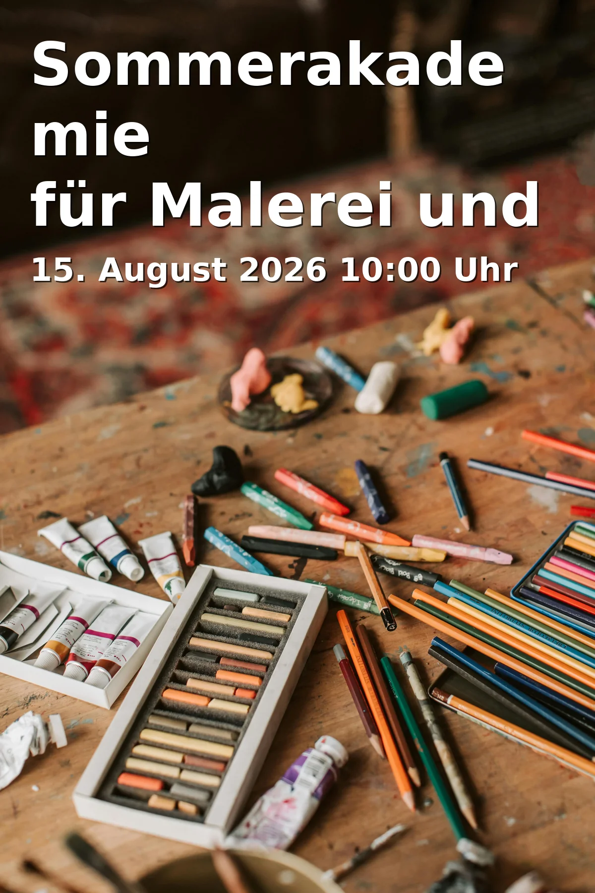 Event: Sommerakademie für Malerei und Zeichnung in Schafhof, Freising on 15. August 2026
