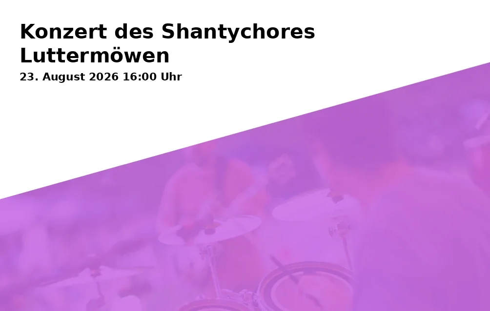 Event: Konzert des Shantychores Luttermöwen in Ernst-Barlach-Haus, Rheinallee 45a, 33689 Bielefeld on 23. August 2026