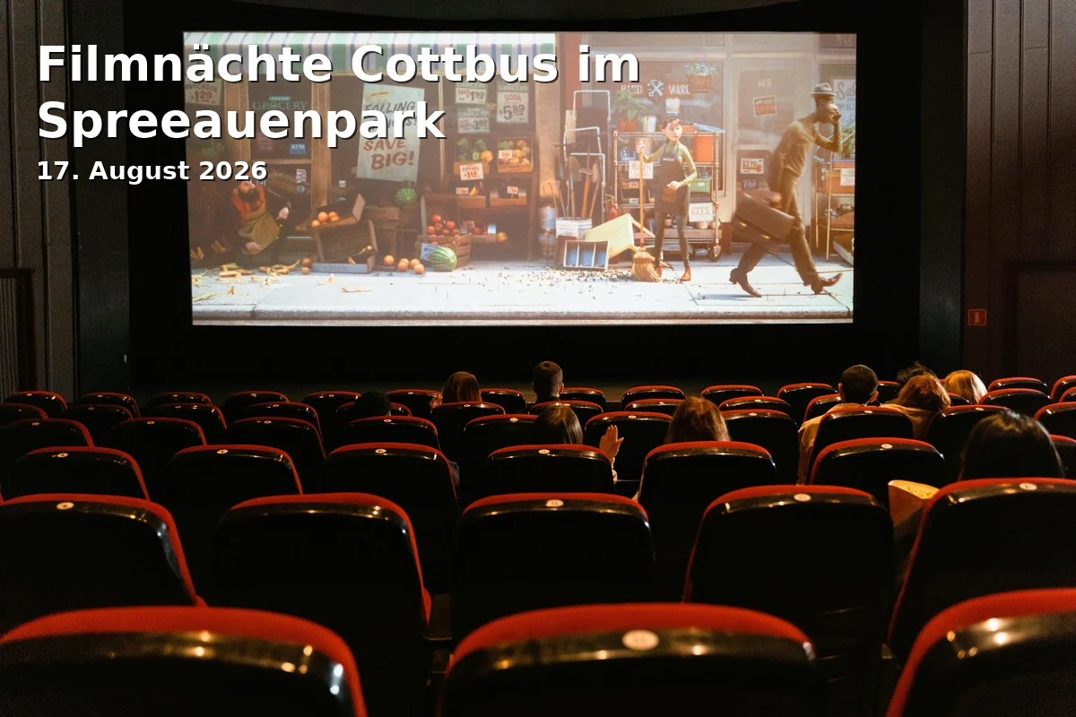 Event: Filmnächte Cottbus im Spreeauenpark in Film on 17. August 2026