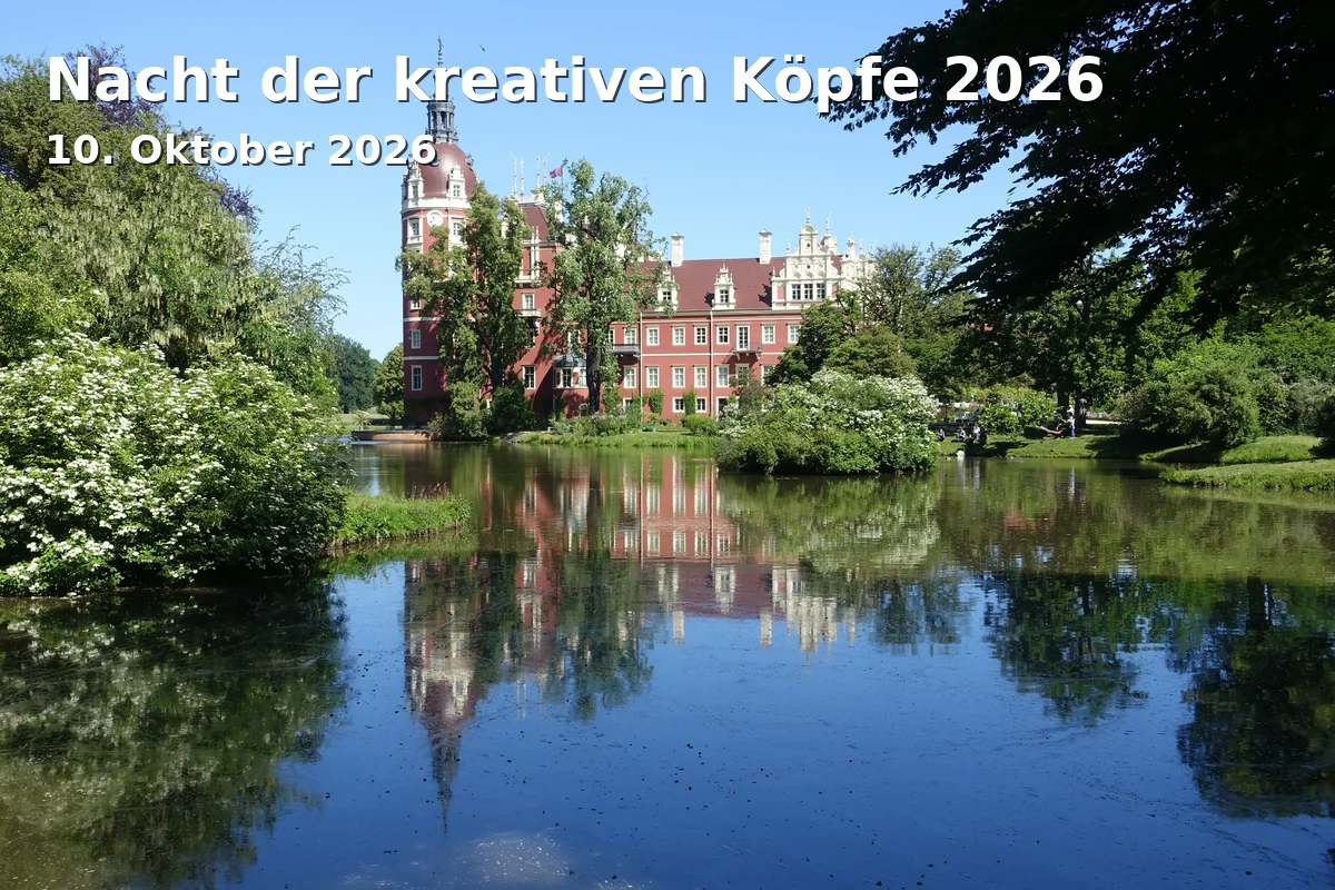 Event: Nacht der kreativen Köpfe 2026 in Verschiedene Institutionen, Cottbus on 10. Oktober 2026